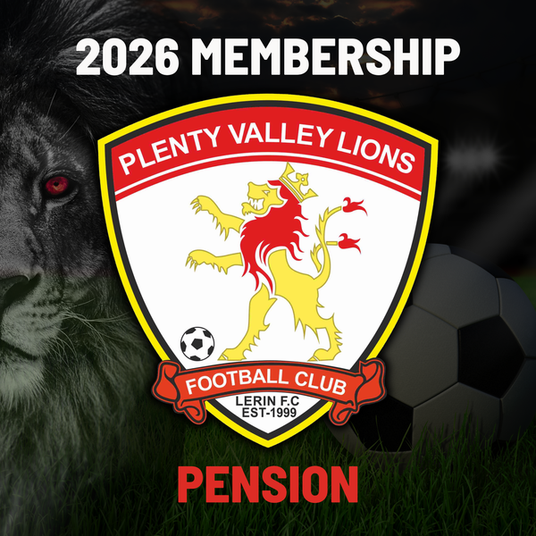 Plenty Valley Lions FC 2026 Pension Membership